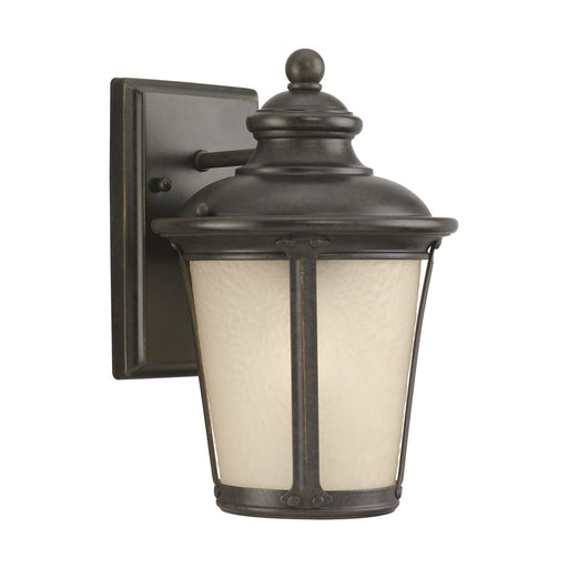 Cape May One Light Outdoor Wall Lantern in Burled Iron