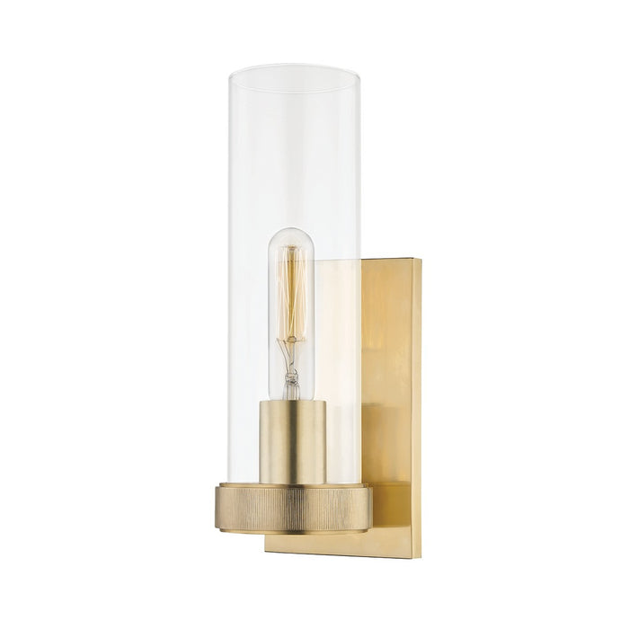 5301-AGB - Briggs 1-Light Wall Sconce in Aged Brass by Hudson Valley