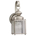 Jamestowne One Light Outdoor Wall Lantern in Antique Brushed Nickel