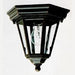 1027BK - Westlake Cast 1-Light Outdoor Ceiling Mount in Black with Clear Glass by Maxim Lighting