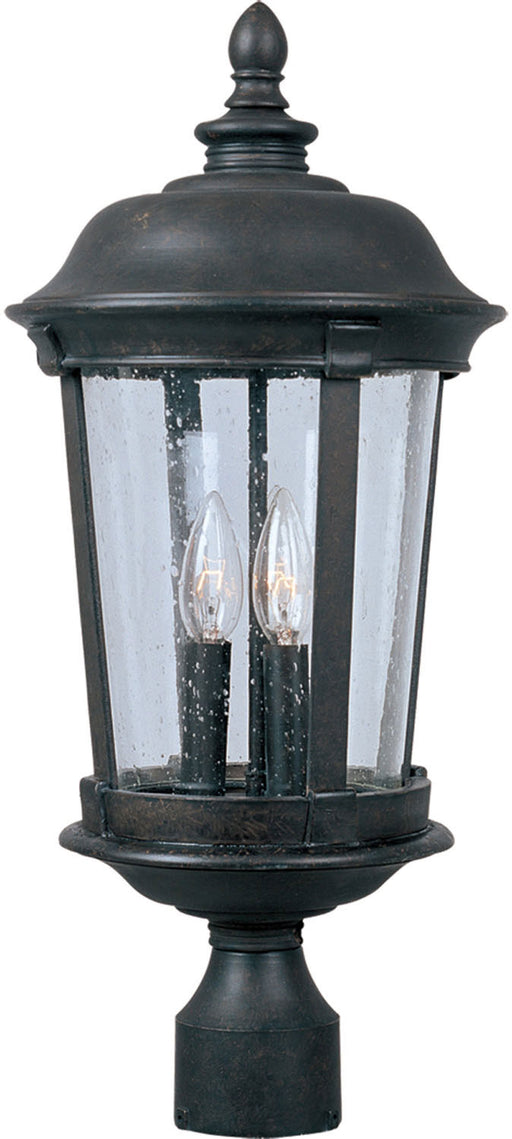 3022CDBZ - Dover Cast 3-Light Outdoor Pole/Post Lantern in Bronze by Maxim Lighting