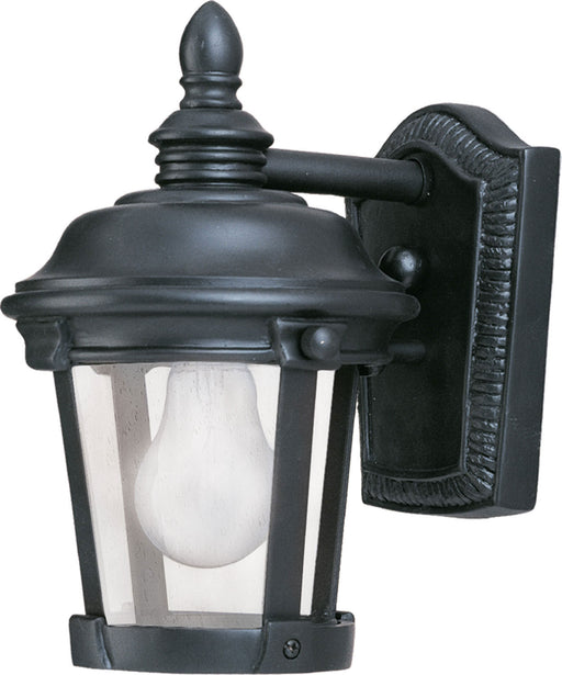 3026CDBZ - Dover Cast 1-Light Outdoor Wall Lantern in Bronze with Seedy Glass by Maxim Lighting