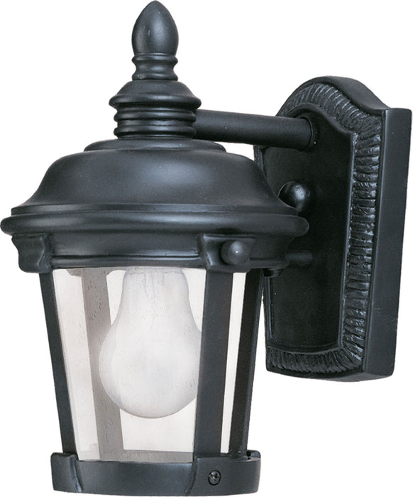 3026CDBZ - Dover Cast 1-Light Outdoor Wall Lantern in Bronze with Seedy Glass by Maxim Lighting