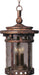 3138CDSE - Santa Barbara Cast 3-Light Outdoor Hanging Lantern in Sienna with Seedy Glass by Maxim Lighting