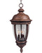 3468CDSE - Knob Hill Cast 3-Light Outdoor Hanging Lantern in Sienna by Maxim Lighting