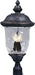 3420WGOB - Carriage House DC 3-Light Outdoor Pole/Post Lantern in Oriental Bronze by Maxim Lighting