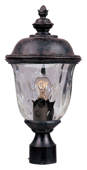 3426WGOB - Carriage House DC 1-Light Outdoor Pole/Post Lantern in Oriental Bronze by Maxim Lighting