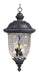 3427WGOB - Carriage House DC 3-Light Outdoor Hanging Lantern in Oriental Bronze by Maxim Lighting