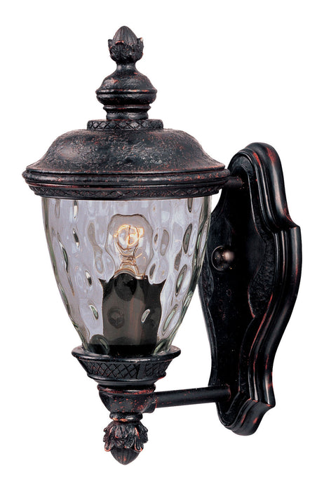 3495WGOB - Carriage House DC 1-Light Outdoor Wall Lantern in Oriental Bronze by Maxim Lighting