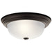 8112OZ- Flush Mount 2-Light in Olde Bronze by Kichler Lighting