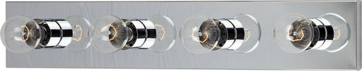 4454PC - Essentials 4-Light Bath Vanity in Polished Chrome by Maxim Lighting