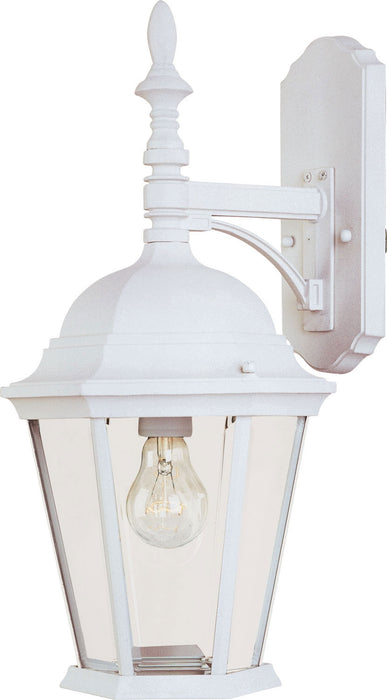 1004WT - Westlake Cast 1-Light Outdoor Wall Lantern in White by Maxim Lighting