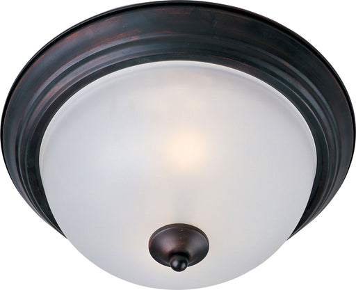 5840FTOI - Essentials 1-Light Flush Mount in Oil Rubbed Bronze by Maxim Lighting