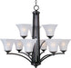 20096FTOI - Aurora 9-Light Chandelier in Oil Rubbed Bronze by Maxim Lighting