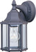 1026BK - Builder Cast 1-Light Outdoor Wall Lantern in Black with Clear Glass by Maxim Lighting