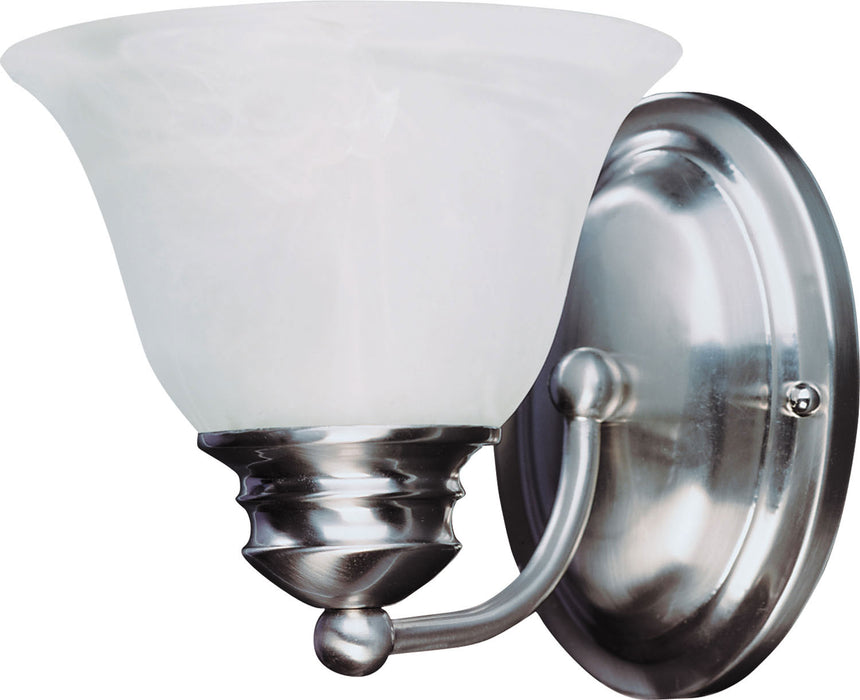 2686MRSN - Malaga 1-Light Wall Sconce in Satin Nickel by Maxim Lighting