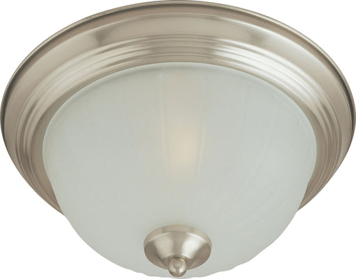 5831FTSN - Essentials 2-Light Flush Mount in Satin Nickel with Frosted Glass by Maxim Lighting