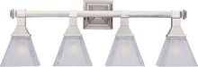 11079FTSN - Brentwood 4-Light Bath Sconce in Satin Nickel by Maxim Lighting