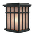 9142-68- Freeport Outdoor 1-Light Wall Sconce in Winchester with Arizona Glass by Dolan Designs