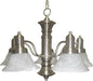 20325MRSN - Newburg 5-Light Chandelier in Satin Nickel by Maxim Lighting