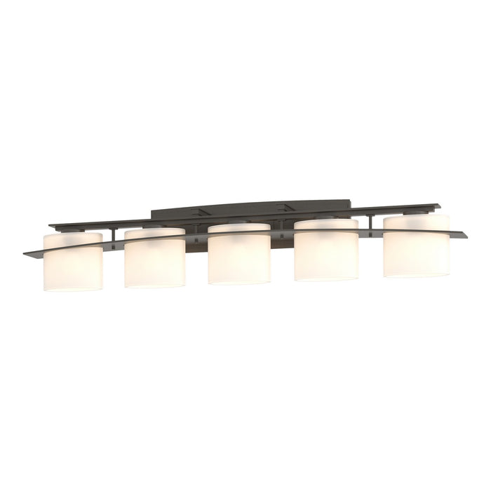 Arc Ellipse 5 Light Sconce in Dark Smoke - 207525-SKT-07-GG0182 by Hubbardton Forge