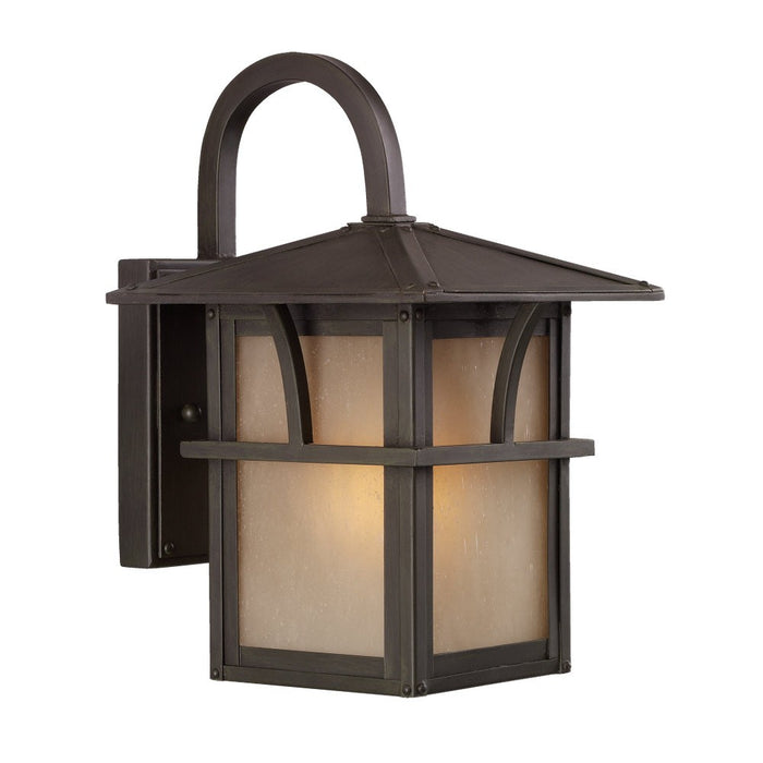 Medford Lakes One Light Outdoor Wall Lantern in Statuary Bronze