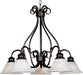 2657MRKB - Pacific 5-Light Chandelier in Kentucky Bronze by Maxim Lighting