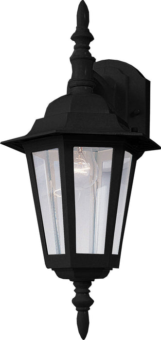 3002CLBK - Builder Cast 1-Light Outdoor Wall Mount in Black by Maxim Lighting