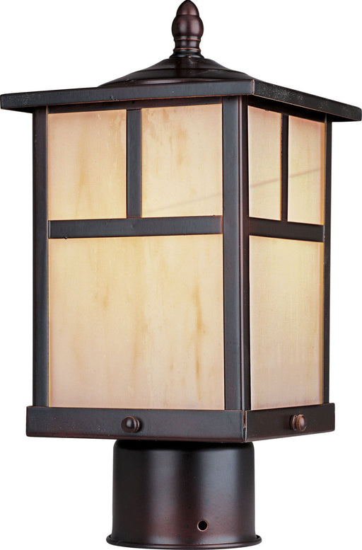 4055HOBU - Coldwater 1-LT Outdoor Pole/Post Lantern in Burnished by Maxim Lighting