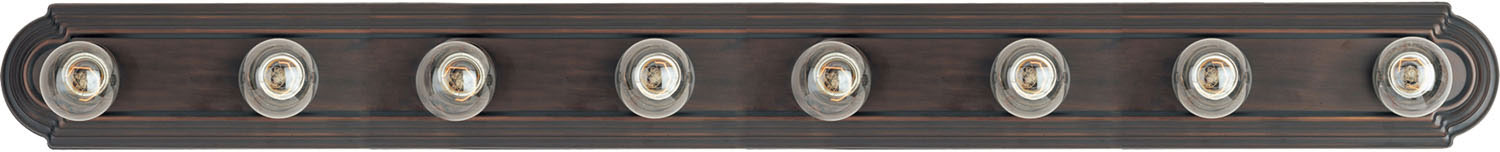 7128OI - Essentials 8-Light Bath Vanity in Oil Rubbed Bronze by Maxim Lighting