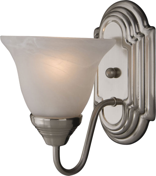 8011MRSN - Essentials 1-Light Wall Sconce in Satin Nickel by Maxim Lighting