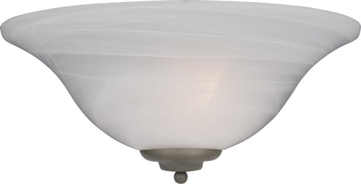 20582MRPE - Essentials 1-Light Wall Sconce in Pewter with Marble Glass by Maxim Lighting