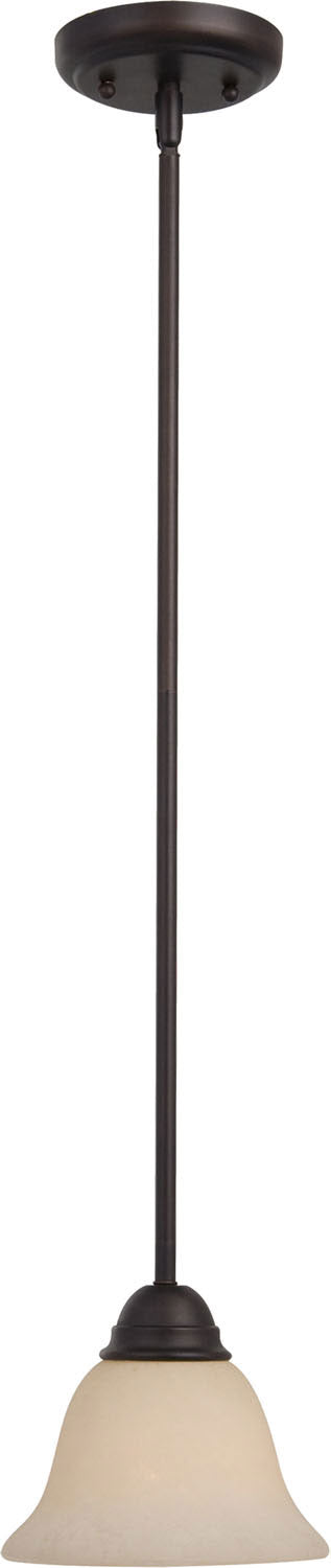 92200FIOI - Manor 1-Light Mini Pendant in Oil Rubbed Bronze by Maxim Lighting