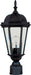 1001BK - Westlake Cast 1-Light Outdoor Pole/Post Lantern in Black by Maxim Lighting