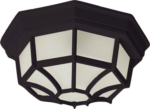 1020BK - Crown Hill 2-Light Outdoor Ceiling Mount in Black by Maxim Lighting