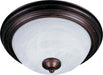 5840MROI - Essentials 1-Light Flush Mount in Oil Rubbed Bronze by Maxim Lighting