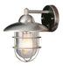 4371 ST- Gull 1-Light Wall Lantern in Steel with Clear Glass by Trans Globe Lighting