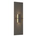 Aperture Vertical Sconce in Dark Smoke - 217520-SKT-07-BB0273 by Hubbardton Forge