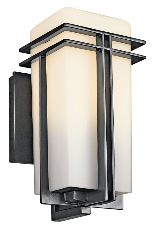 49200BK- Tremillo Outdoor Wall 1-Light in Black by Kichler Lighting