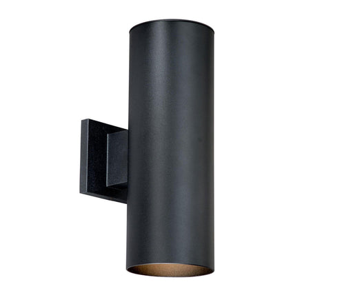 CO-OWB052TB- Chiasso 5" Outdoor Wall Light in Textured Black by Vaxcel