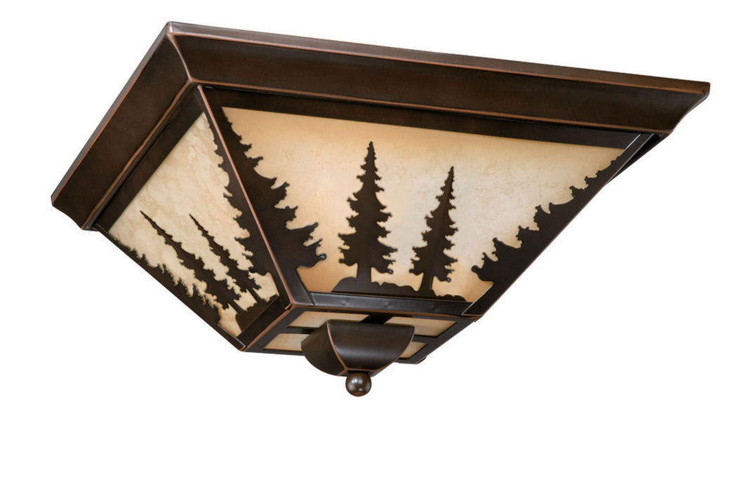 CC55514BBZ- Yosemite 14" Flush Mount in Burnished Bronze by Vaxcel