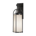 Dakota One Light Outdoor Wall Lantern in Espresso