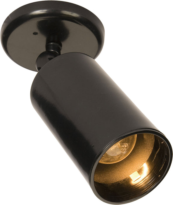 92010BK - Spots 1-Light Can Wall/Flush Mount in Black by Maxim Lighting