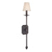 La Brea One Light Wall Sconce in French Iron