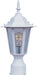 3001CLWT - Builder Cast 1-Light Outdoor Pole/Post Lantern in White by Maxim Lighting