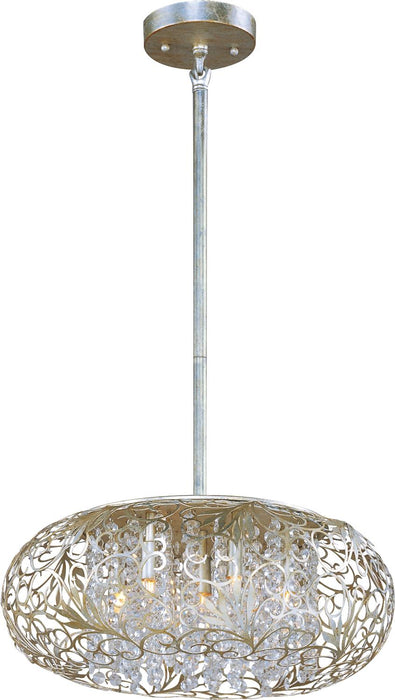 24154BCGS - Arabesque 7-Light Pendant in Golden Silver by Maxim Lighting