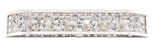 N2756-613- Magique 6-Light Bath Sconce in Polished Nickel by Metropolitan