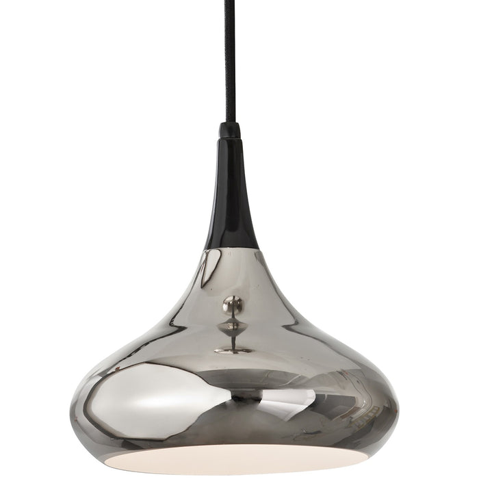 Belle One Light Pendant in Polished Nickel