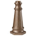 Outdoor Post Base Postbase in Corinthian Bronze