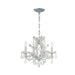 4474-CH-CL-MWP- Maria Theresa 4-Light Mini Chandelier in Polished Chrome with Clear Hand Cut Crystal by Crystorama